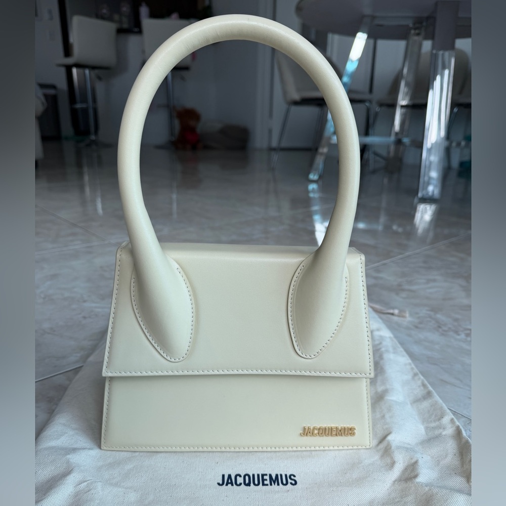Jacquemus Le Chiquito Handbag in Cream